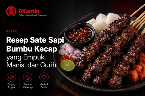 Menu Sate Sapi